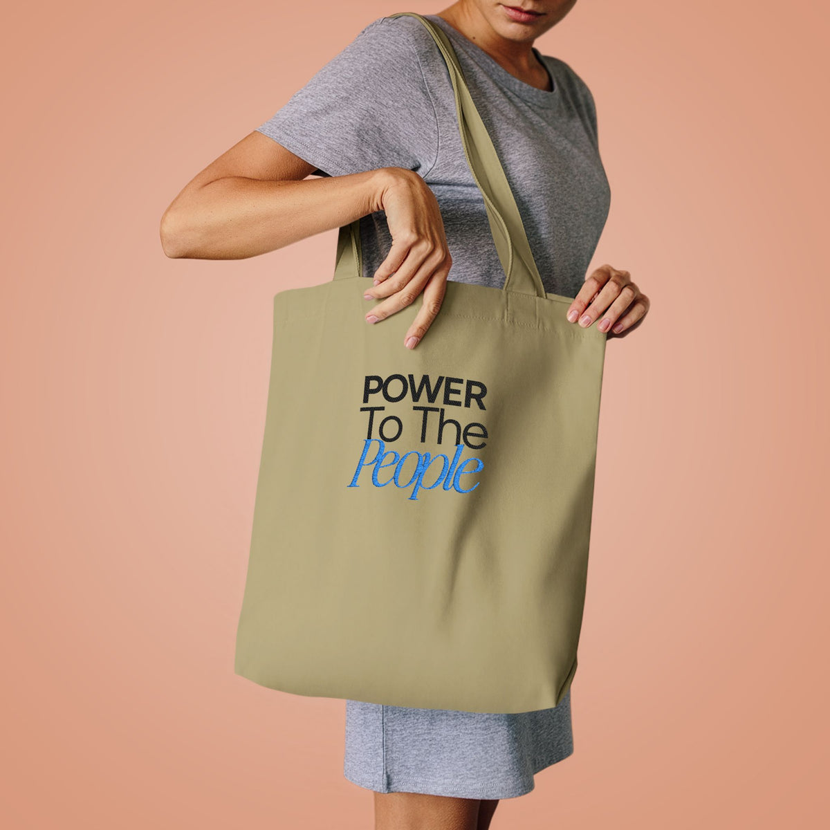 Power to the People | Cotton Tote Bag