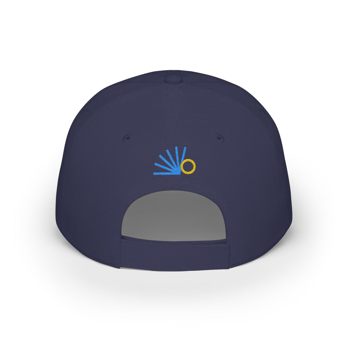 Power to the People Typography Low Profile Baseball Cap