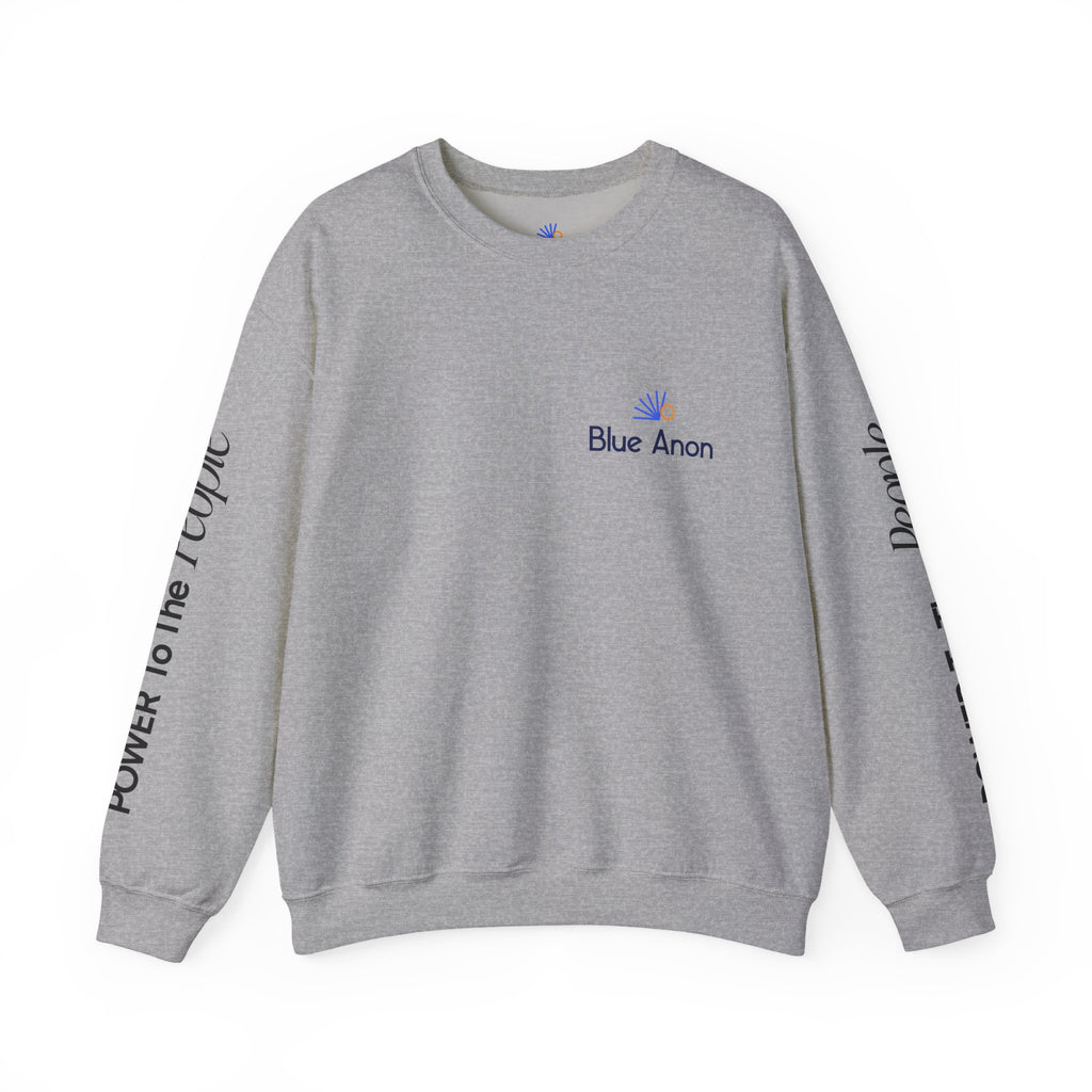 Power to the People Line Art Sweatshirt