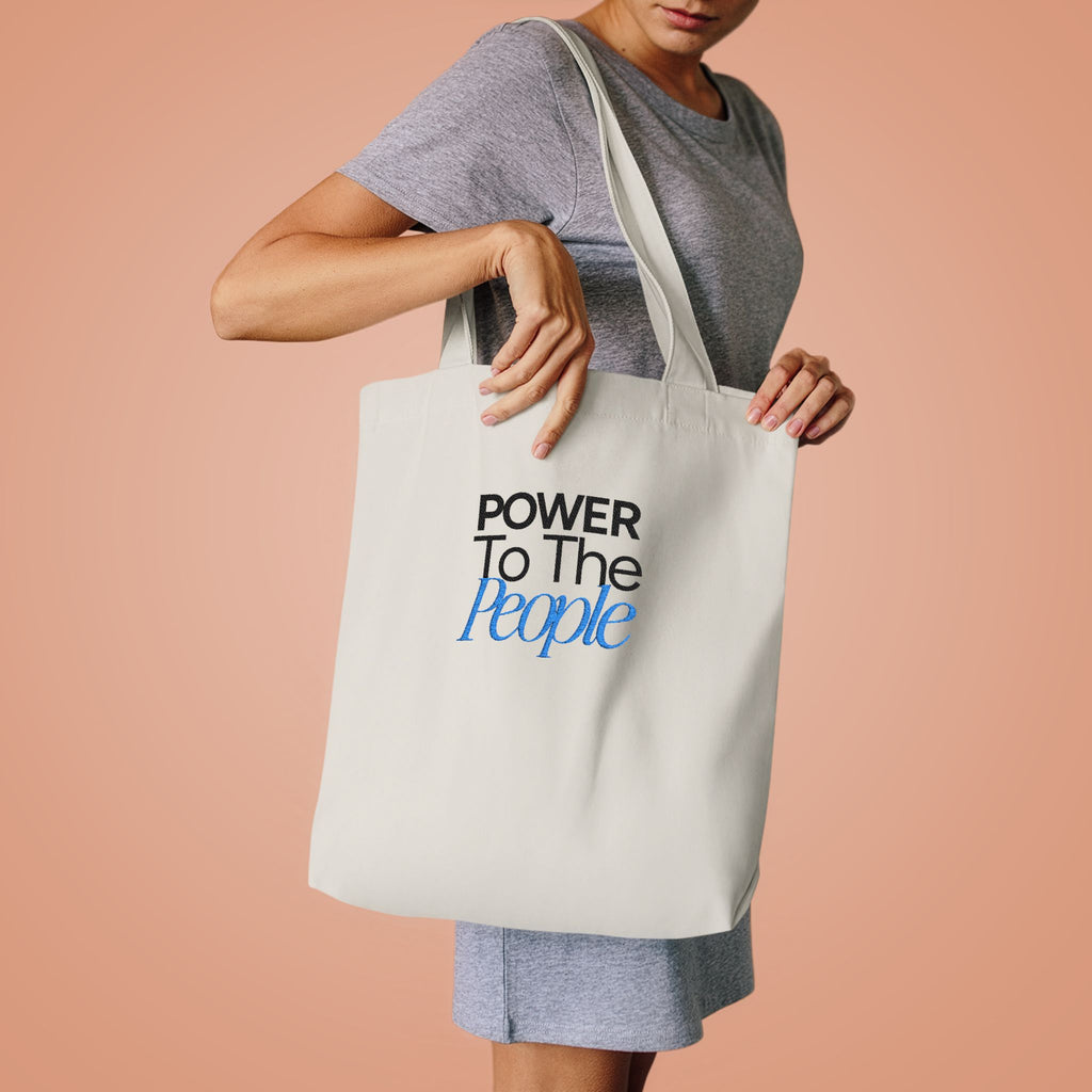 Power to the People | Cotton Tote Bag