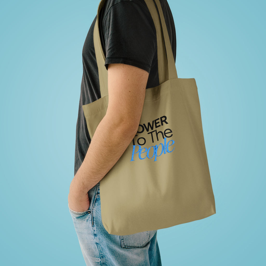 Power to the People | Cotton Tote Bag