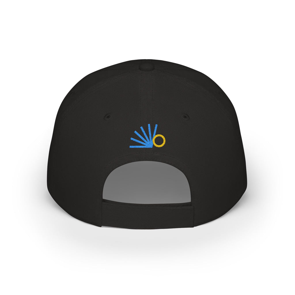 Power to the People Typography Low Profile Baseball Cap