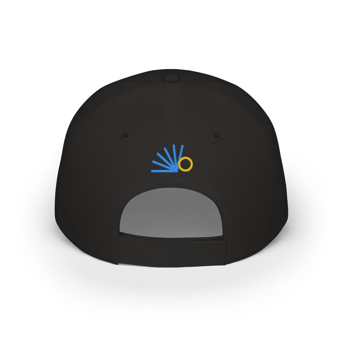 Power to the People Typography Low Profile Baseball Cap