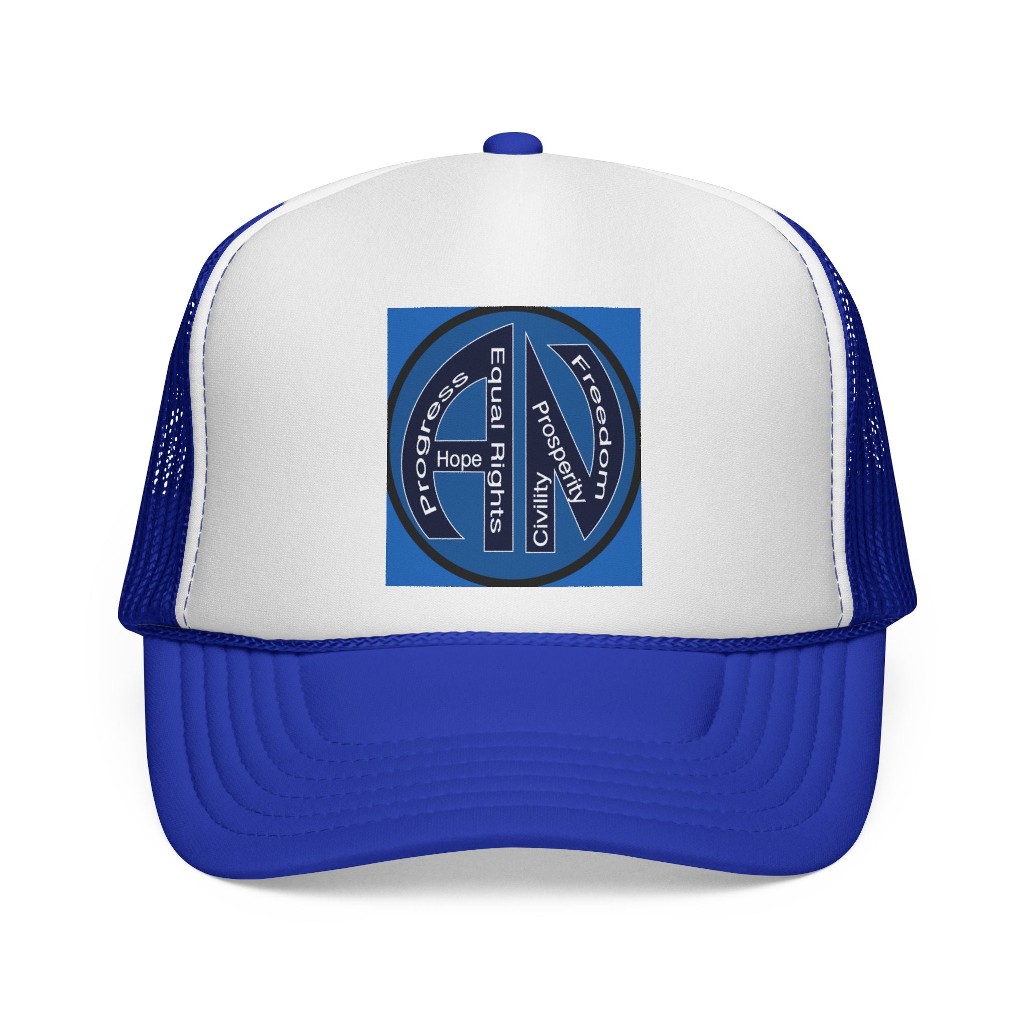 Trucker Caps - AmeriCAN Inspirational Message - Adjustable Snapback - Seven Color Combinations