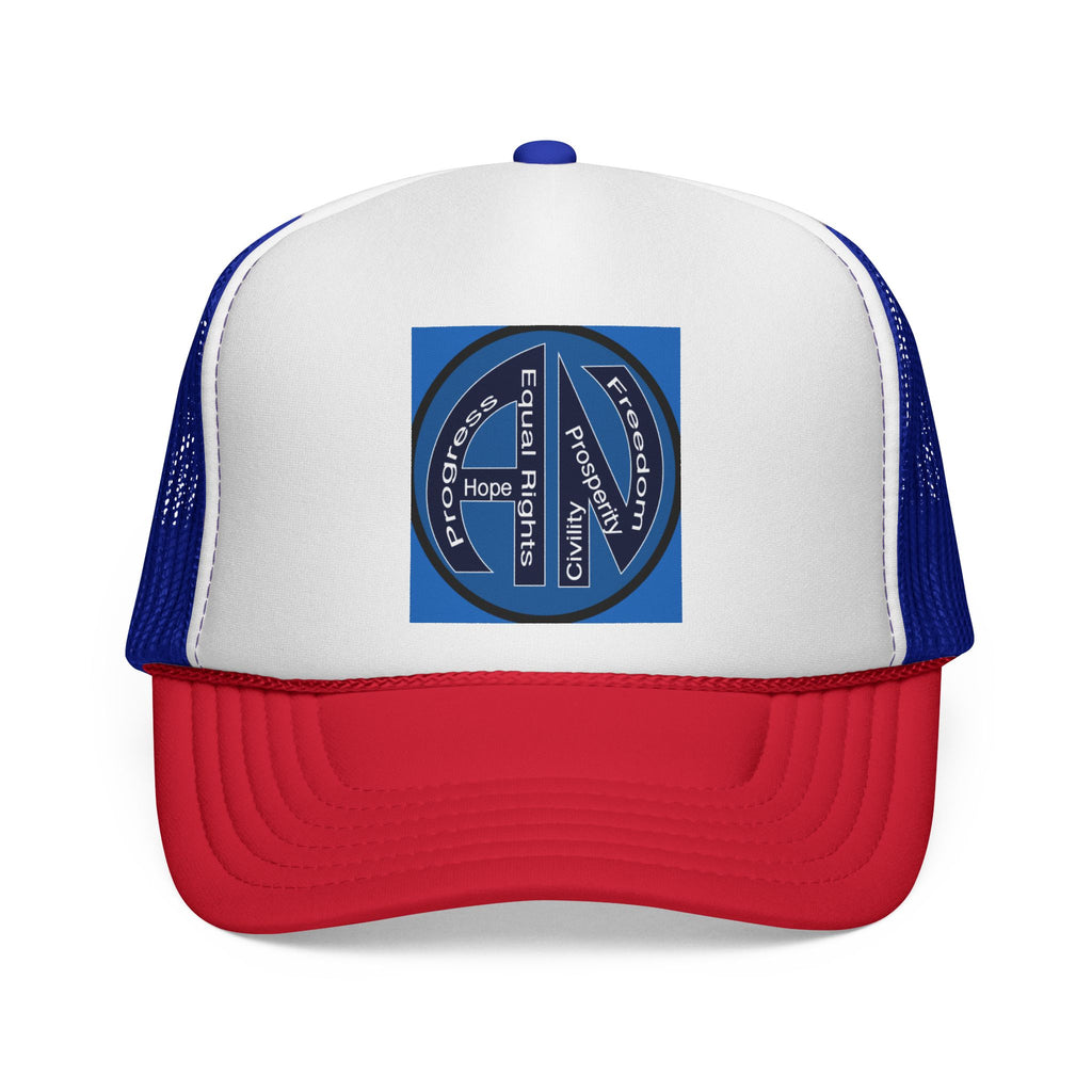 Trucker Caps - AmeriCAN Inspirational Message - Adjustable Snapback - Seven Color Combinations