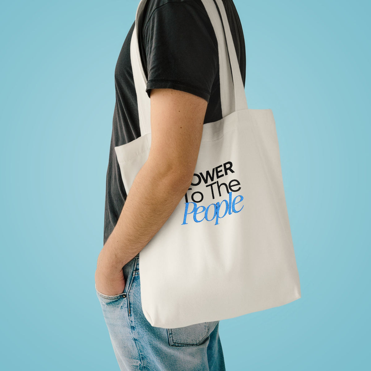 Power to the People | Cotton Tote Bag