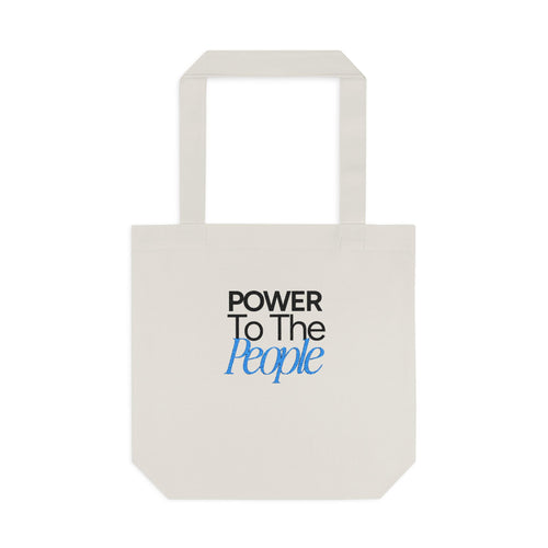 Power to the People | Cotton Tote Bag