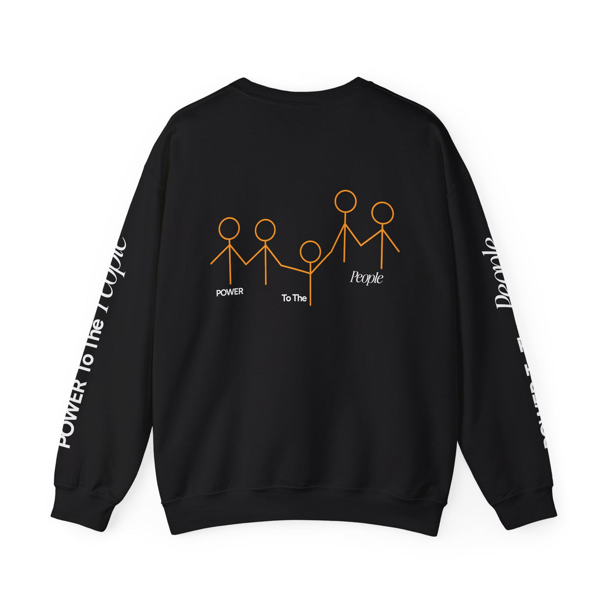 Power to the People Line Art Sweatshirt