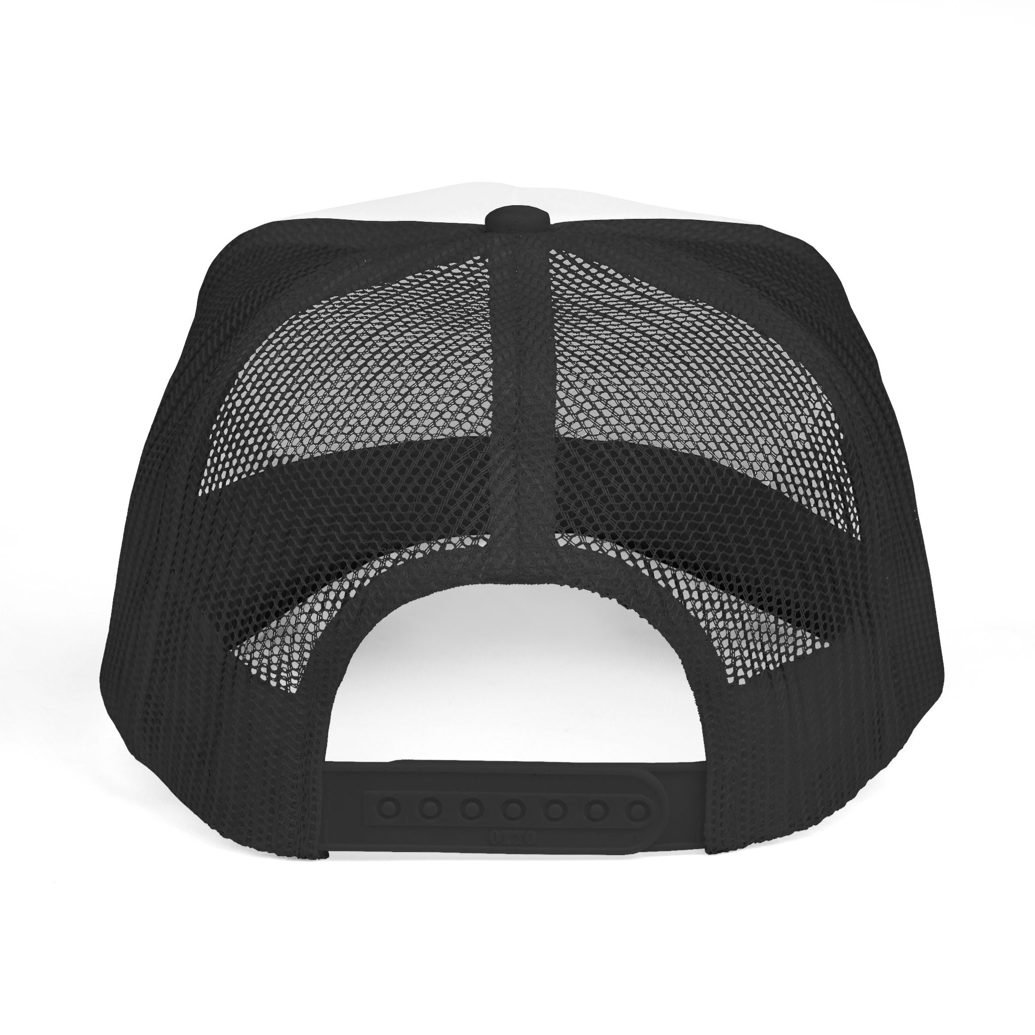 Mesh Snapback Hat with 'Respect • Integrity • Sustainability • Equality' Rectangle Logo