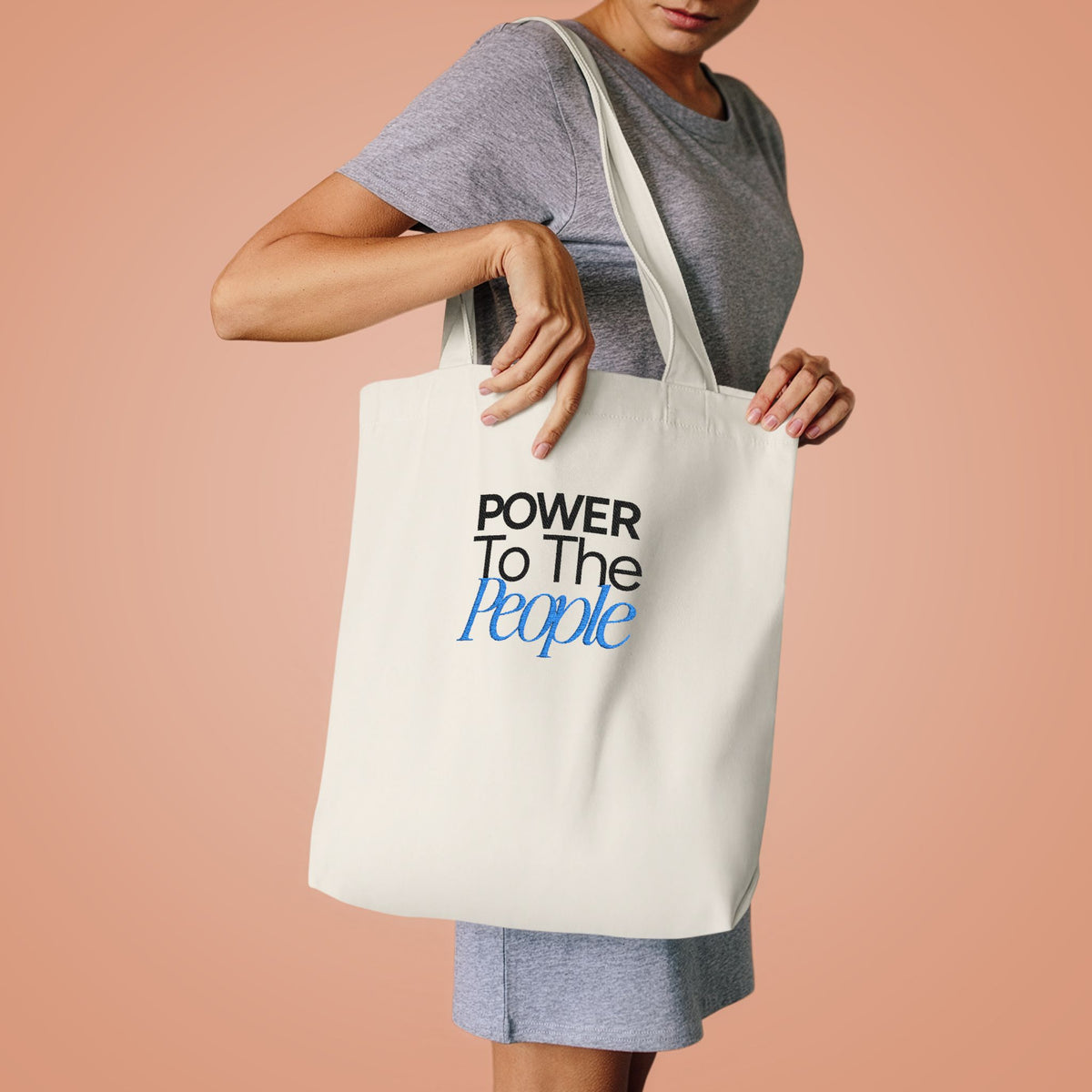 Power to the People | Cotton Tote Bag
