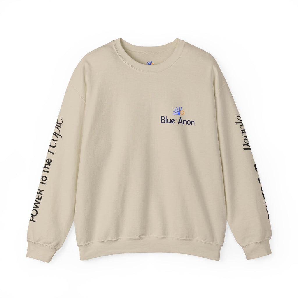 Power to the People Line Art Sweatshirt